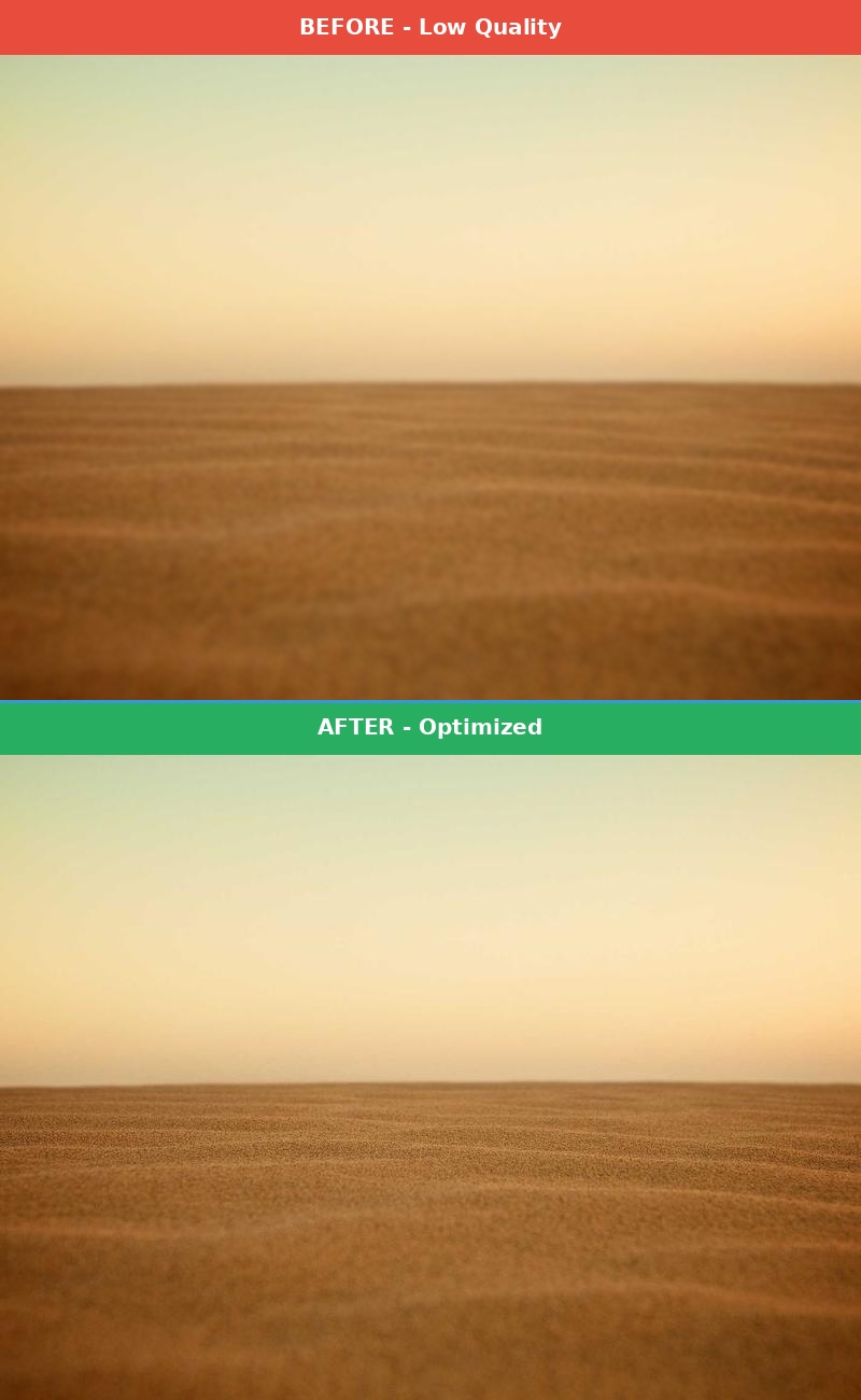 Before vs After Comparison